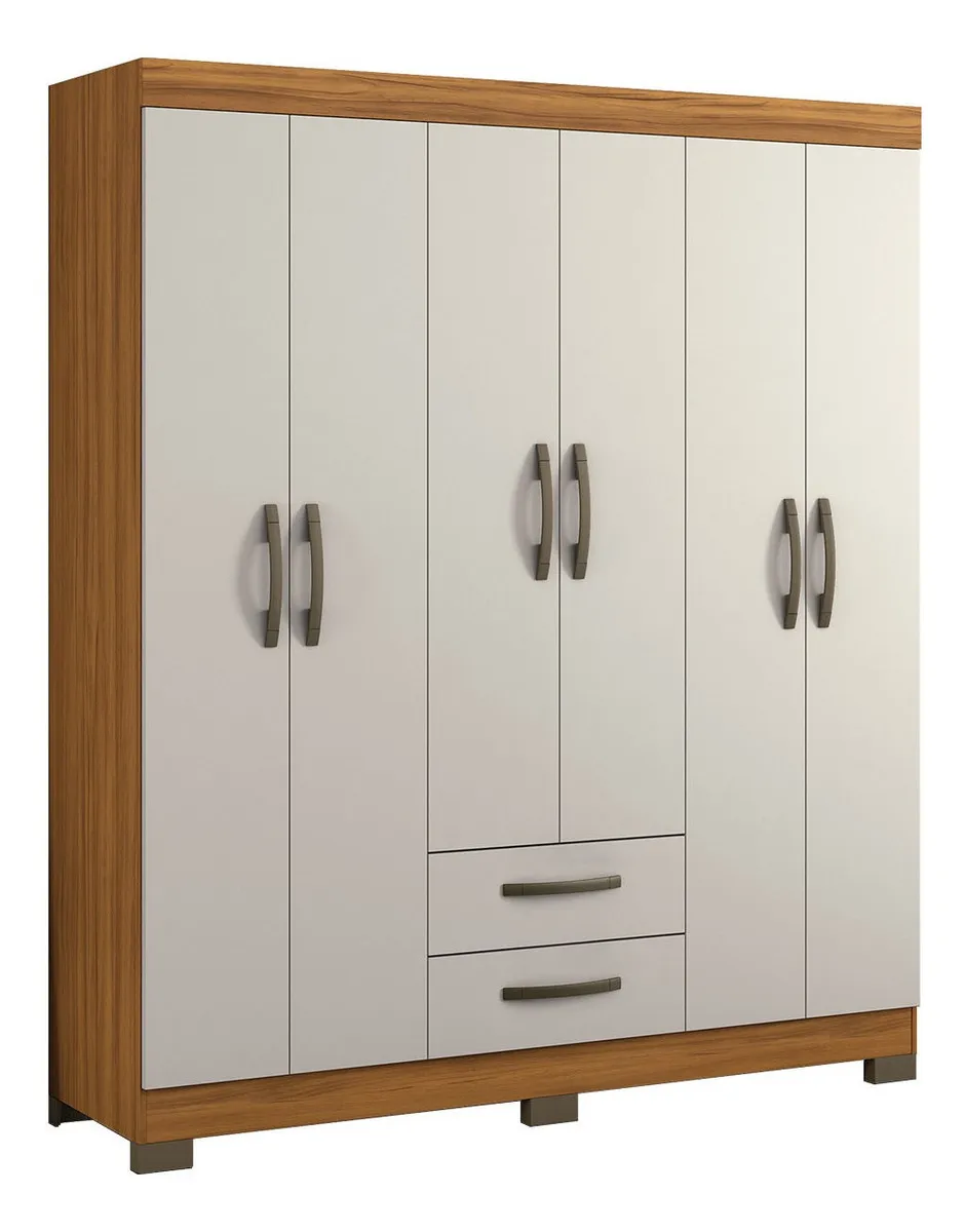 GUARDA ROUPA NOTAVEL NT5130 6 PORTAS FREI...