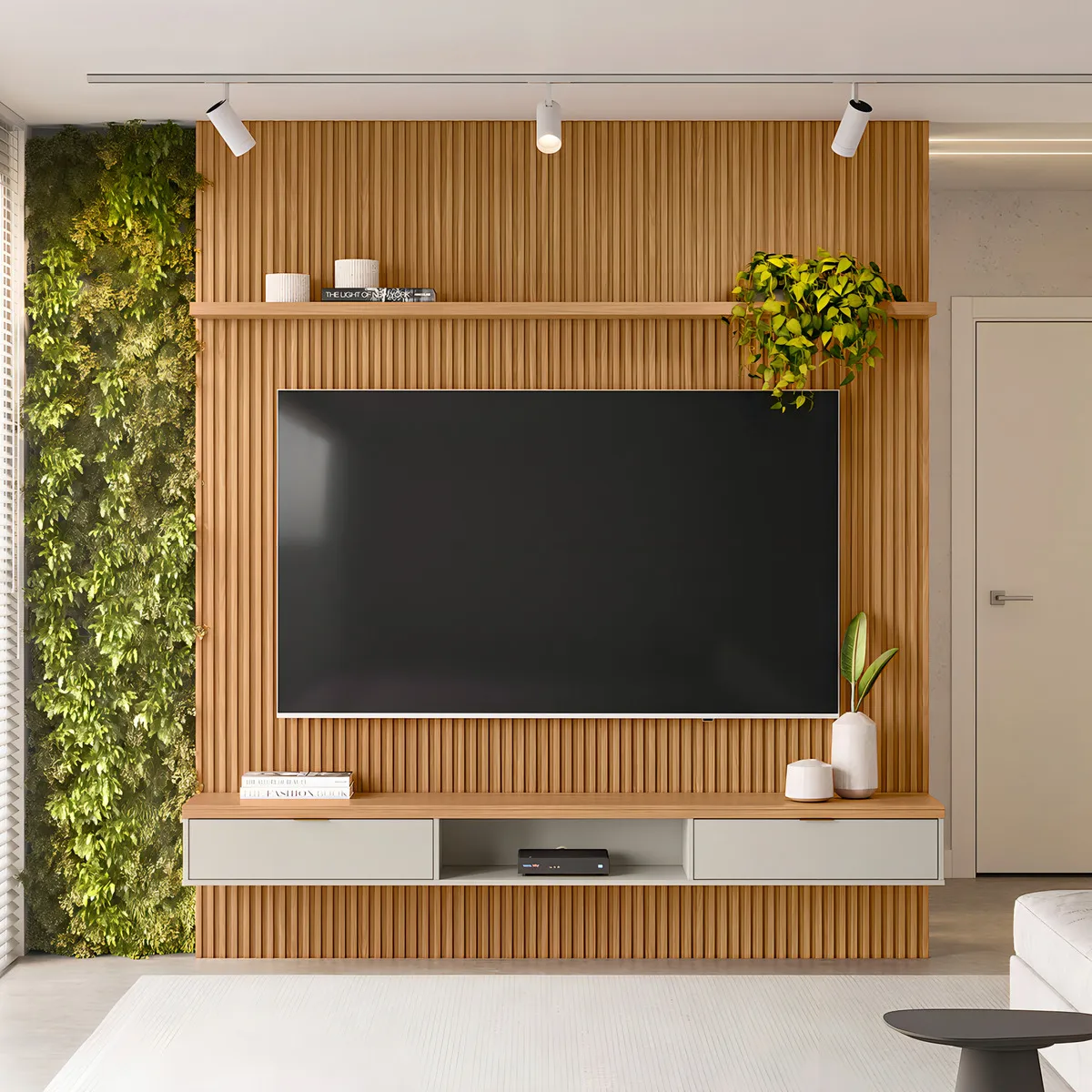 PAINEL RIPADO LINEA MODULAR 2.2 NICH PRAT...