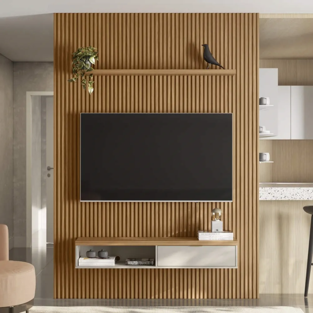 PAINEL RIPADO LINEA MODULAR 1.8 NAT/OFF  ...